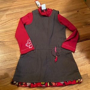 NWT- Catamini jumper and shirt-size 6-absolutely to die for!